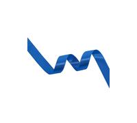 Neel Blue Double Sided Satin Polyester Ribbon Roll, 6mm x 10 Metres in Royal Neel Blue Royal