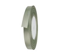 Neel Blue Double Sided Satin Polyester Ribbon Roll, 6mm x 25 Metres in Pale Green Neel Blue Pale Green