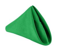 Neel Blue Emerald Green Cotton Polyester Napkins With Hemmed Edges, 20 Inch