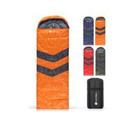 Neel Blue Foldable Telescopic Stool, Portable Collapsible Camping Stool in Orange Neel Blue Orange