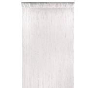 Neel Blue Glitter String Curtain Panel, Ivory, 200cm x 100cm in White | Size: 100 cm width x 200 cm drop Neel Blue White 100 cm width x 200 cm drop