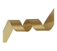 Neel Blue Gold Double Sided Satin Ribbon Polyester Ribbon Roll, 40mm X 10 Metres