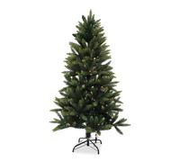 Neel Blue Green Pine Xmas Tree, Artificial Christmas Tree with Warm White LEDs | Size: 6ft Neel Blue Green 6ft