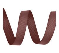 Neel Blue Grosgrain Ribbon, Brown - 25mm X 10 Metres