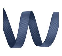 Neel Blue Grosgrain Ribbon, Navy - 25mm X 10 Metres