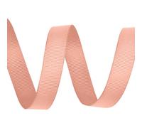 Neel Blue Grosgrain Ribbon, Peach - 25mm X 10 Metres