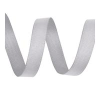 Neel Blue Grosgrain Ribbon, Silver - 15mm X 10 Metres