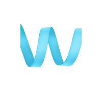 Neel Blue Grosgrain Ribbon, Solid Polyester Ribbon, 10mm x 10 Metres in Turquoise Neel Blue Turquoise