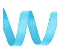 Neel Blue Grosgrain Ribbon, Turquoise - 15mm X 10 Metres
