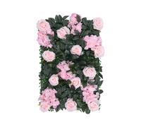 Neel Blue Hydrangea Artificial Flower Wall Panel for Wedding Decoration in Light Pink Neel Blue Light Pink