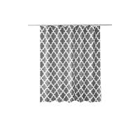 Neel Blue Mandala Polyester Shower Curtain, Water-Resistant Bathroom Curtain With 12 Hooks - 180x200cm in Grey | Size: 180 cm width x 200 cm drop Neel Blue Grey 180 cm width x 200 cm drop