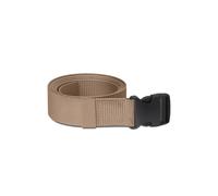 Neel Blue Men's Nylon Webbing Waist Belt with Plastic Buckle - 130cm in Ivory Neel Blue Ivory One Size