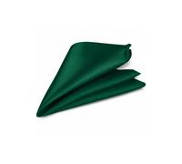 Neel Blue Men's Pocket Square - Square Satin Handkerchief in Dark Green Neel Blue Dark Green One Size
