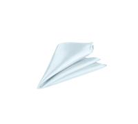Neel Blue Men's Pocket Square - Square Satin Handkerchief in Light Blue Neel Blue Light Blue One Size