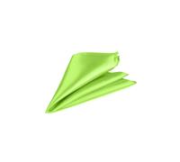 Neel Blue Men's Pocket Square - Square Satin Handkerchief in Lime Neel Blue Lime One Size