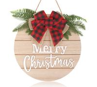 Neel Blue Merry Christmas Hanging Sign - 29.5Cm