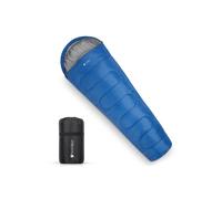 Neel Blue Mummy Sleeping Bag All Seasons - 220x85cm in Royal | Size: 220x85 cm Neel Blue Royal 220x85 cm