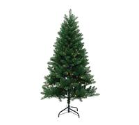 Neel Blue Nordic Christmas Tree, Pre-Lit Pine Xmas Tree, Warm White Leds in Green | Size: 5ft Neel Blue Green 5ft