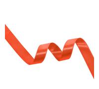 Neel Blue Orange Double Sided Satin Ribbon Polyester Ribbon Roll, 15mm X 10 Metres