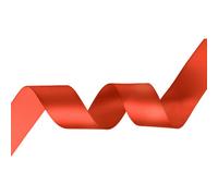 Neel Blue Orange Double Sided Satin Ribbon Polyester Ribbon Roll, 50mm X 10 Metres