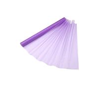 Neel Blue Organza Roll Sheer Fabric for Party Favours Supplies- 70cm x 15m in Lilac Neel Blue Lilac