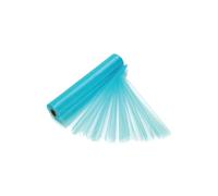Neel Blue Organza Roll Snow Sheer Glitter Fabric, Chair Bow Sash - 25m x 29cm in Bright Blue | Size: 25m x 29 cm Neel Blue Bright Blue 25m x 29 cm