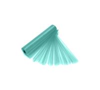 Neel Blue Organza Roll Snow Sheer Glitter Fabric, Chair Bow Sash - 25m x 29cm in Bright Green | Size: 25m x 29 cm Neel Blue Bright Green 25m x 29 cm