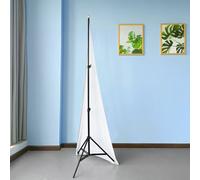 Neel Blue Pack Of 10 Single Sided Speaker Stand Tripod Cover, White
