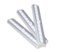 Neel Blue Pack Of 3 Under Cabinet Lighting, Motion Sensor Light Battery Operated Wireless Lighting