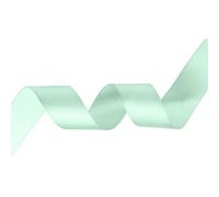 Neel Blue Pastel Green Double Sided Satin Ribbon Polyester Ribbon Roll, 25mm X 10 Metres
