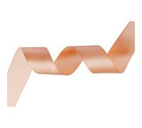 Neel Blue Peach Double Sided Satin Ribbon Polyester Ribbon Roll, 3mm X 10 Metres