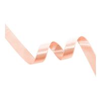 Neel Blue Peach Double Sided Satin Ribbon Polyester Ribbon Roll, 6mm X 10 Metres