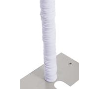 Neel Blue Pipe Cover, (L) 75ft Stretchable Spandex Cover, (W) 2" in White Neel Blue White