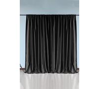 Neel Blue Polyester Washable Blackout Backdrop - 3x3 Metres in Black Neel Blue Black