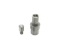 Neel Blue Pyramid Punk Studs Fixing Dies Set - 10mm