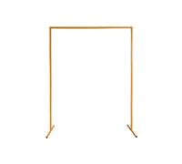 Neel Blue Rectangle Arch Stand Metal Backdrop Stand Garden Arbors - 150cm x 200cm in Gold | Size: 150 cm x 200 cm Neel Blue Gold 150 cm x 200 cm