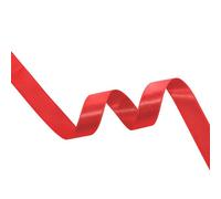 Neel Blue Red Double Sided Satin Ribbon Polyester Ribbon Roll, 6mm X 10 Metres