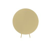 Neel Blue Round Arch Stand Spandex Backdrop Cover for Photography Background - 200cm in Ivory Neel Blue Ivory