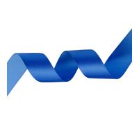 Neel Blue Royal Blue Double Sided Satin Ribbon Polyester Ribbon Roll, 40mm X 10 Metres