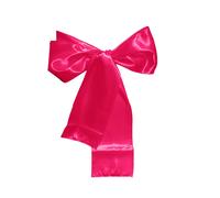 Neel Blue Satin Chair Sashes for Weddings Birthday Party Decoration, 7" x 108" in Pink Neel Blue Pink