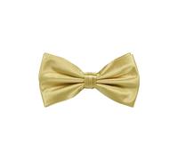 Neel Blue Satin Polyester Bow Tie in Gold Neel Blue Gold One Size