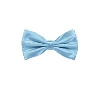 Neel Blue Satin Polyester Bow Tie in Light Blue Neel Blue Light Blue One Size