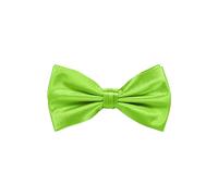 Neel Blue Satin Polyester Bow Tie in Lime Neel Blue Lime One Size