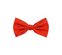 Neel Blue Satin Polyester Bow Tie in Red Neel Blue Red One Size
