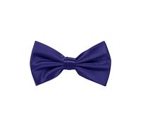 Neel Blue Satin Polyester Bow Tie in Violet Neel Blue Violet One Size