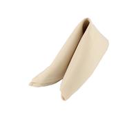 Neel Blue Set of 10 Cotton Polyester Napkins with Hemmed Edges, 20 Inch in Beige Neel Blue Beige