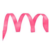 Neel Blue Shocking Pink Double Sided Satin Ribbon Polyester Ribbon Roll, 6mm X 10 Metres