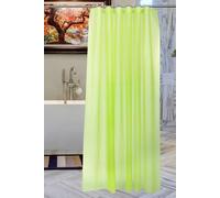 Neel Blue Shower Curtain With 12 Hooks, Mould & Mildew Resistant, Washable PEVA - 180x180cm in Lime | Size: 180 cm width x 180 cm drop Neel Blue Lime 180 cm width x 180 cm drop