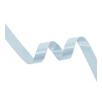 Neel Blue Sky Blue Double Sided Satin Ribbon Polyester Ribbon Roll, 15mm X 10 Metres