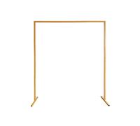 Neel Blue Square Arch Stand Party Background Decoration Metal Arch Backdrop Stand - 2m x 2m in Gold Neel Blue Gold